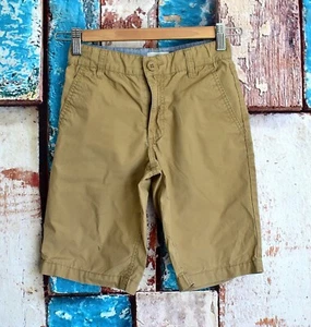 Youth Boys Old Navy Chino Shorts Casual SIZE 8 Basswood Brown PRE-OWNED - Picture 1 of 8