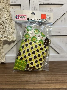 Vintage Betty Lou Kosmetiktasche wasserdicht, gefüttert, A.J. Siris Produkt - Bild 1 von 5