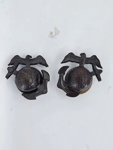 WW2 WWII USMC Marine Corps EGA EG&A Droop Wing China Marine Enlisted Service Set - Picture 1 of 5