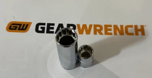 GearWrench 3/8 Drive 12pt DEEP/Shallow Sockets MM/SAE - NEW - Bild 1 von 3