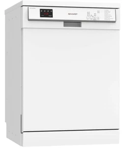 Geschirrspüler Sharp 60 cm freistehend unterbaubar weiß Top Zustand 2 Jahre alt  - Bild 1 von 6