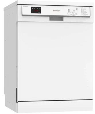 Geschirrspüler Sharp 60 cm freistehend unterbaubar weiß Top Zustand 2 Jahre alt  - Bild 1 von 4