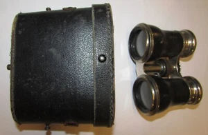 Antico binocolo metà 800 con custodia - Picture 1 of 13