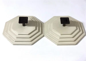 2 KLEIDERBÜGEL SPACE AGE 70er Jahre b. VINTAGE MODERNISIERT INTERNIDESIGN ZUBEHÖR - Bild 1 von 6