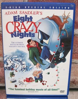 Adam Sandler's Eight Crazy Nights 2 Disc Special Edition DVD 2003 musical oop - Image 1 of 4
