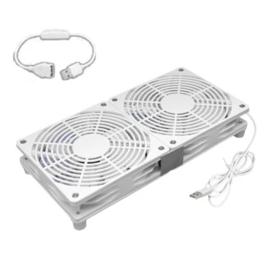120mm USB Electronic Cooling Fan Low Noise Computer Electronics Coolers Home - Image 1 of 4