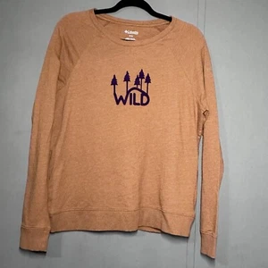 Columbia Sweatshirt Womens Medium Long Sleeve Lightweight Pullover Crew Neck - Picture 1 of 7
