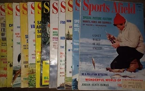 Sports Afield 1964 full year Magazine Lot Vintage - Picture 1 of 12