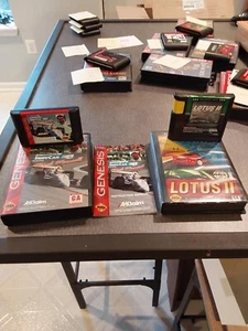 SEGA GENESIS LOTUS II AND NEWNANHAAS INDY CAR - Picture 1 of 1