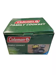 Coleman Outdoor Camping Family Cookset, 2 pots with lids, handle - Picture 1 of 8