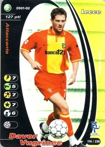 FOOTBALL CHAMPIONS 2001-02 Davor Vugrinec 116/230 Lecce FOIL WIZARD - Imagen 1 de 1