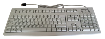 NEUE Cherry Tastatur G83 6105 LUNDE 0 Grau/Weiß USB G83-6105 - Bild 1 von 4