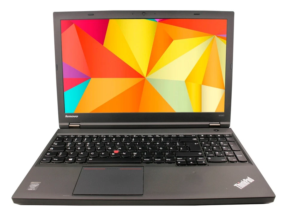 Lenovo ThinkPad W540 core i7-4800MQ 16 GB 250 GB SSD 15.6 FHD K1100 M DE key - Image 1 of 2