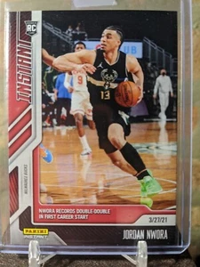 2020-21 Panini Instant #124 Jordan Nwora RC /88 - Foto 1 di 2
