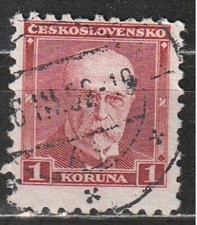 1930 Czechoslovakia Tomáš Garrigue Masaryk (1850-1937), President