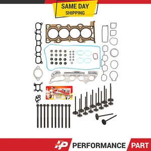 Head Gasket Set Intake Exhaust Valves for 06-09 Mazda 3 5 6 MX-5 2.0L & 2.3L - Picture 1 of 12