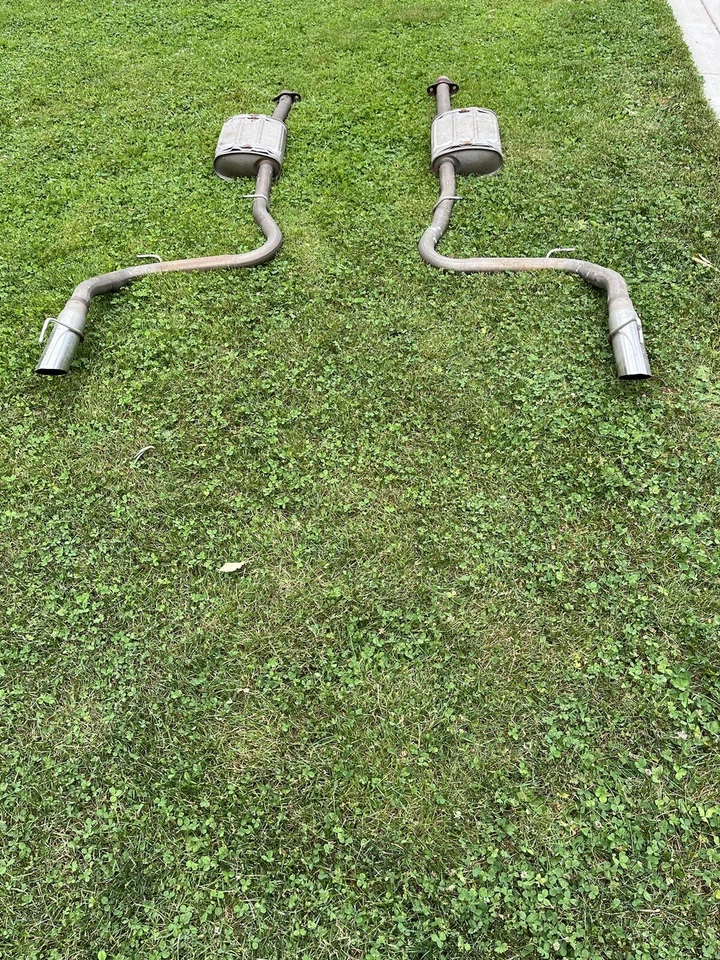 2003-2004 Ford Mustang Cobra 4v Oem Cat Back Exhaust System - Image 1 of 1