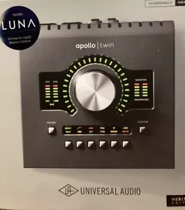 Universal Audio Apollo Twin Duo Core UAD Thunderbolt 3 UAD-2 Audio Interface - Picture 1 of 6
