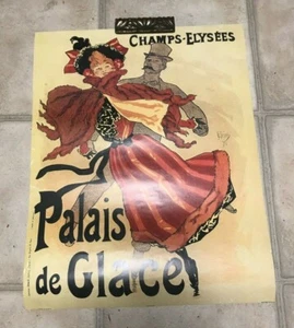 CHAMPS-ELYSEES PALAIS de GLACE POSTER FINE ART 22" x 28" - Foto 1 di 1