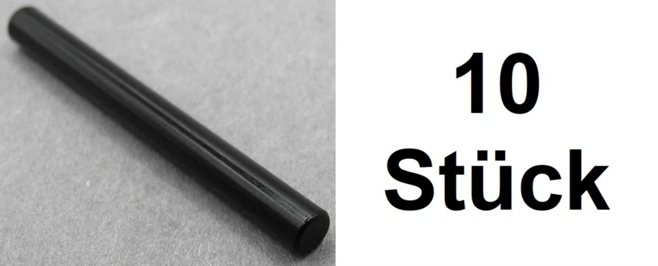 10x LEGO 30374 Stange Stab 4L Lichtschwert Zauberstab Schwarz - Bild 1 von 1