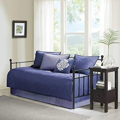Madison Park Cotton Daybed Cover Set-Double Sided Quilting Classic Cottage - Image 1 of 4