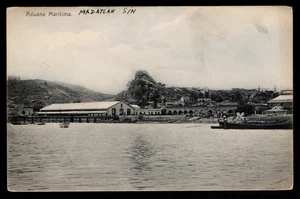 MEXIKO - SINALOA - MAZATLAN, ADUANA MARITIMA VON MERCERIA ALEMANA - Bild 1 von 2