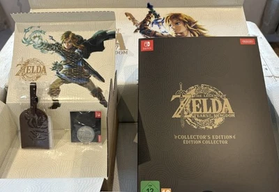 Legend of Zelda Tears of the Kingdom Collector's Edition New Sealed + Coin & Tag - Image 1 of 4