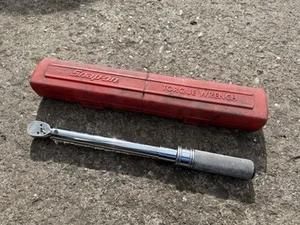 SNAP ON TOOLS GENUINE USA TORQUE WRENCH 3/8, QC2RN100, 20 - 100 NEWTON METRES - Picture 1 of 13