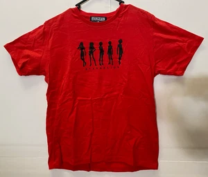 Camiseta Roja Neon Genesis Evangelion Talla S Manga Japonés Anime - Imagen 1 de 6