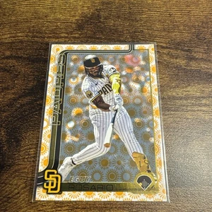 2025 Topps Serie 2 Eguy Rosario #624 Holiday Sun Parallel San Diego Padres - Bild 1 von 3