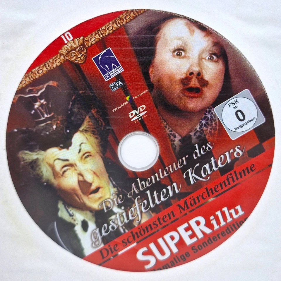 Die Abenteuer des Gestiefelten Katers DVD SuperIllu DDR DEFA Kinder Kino Märchen - Bild 1 von 1