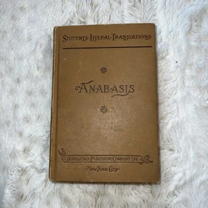Antique Anabasis Expediion of Cyrus Xenophon's1920 Student Literal Translations - Picture 1 of 9