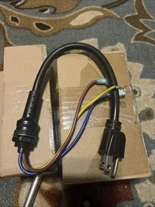 Conjunto completo de 1 cable de alimentación Proteam 100641 con alivio de tensión - Imagen 1 de 4