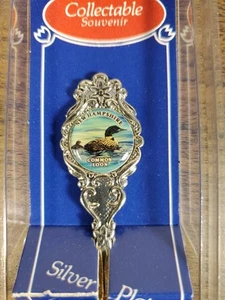 Vintage NH Souvenir Spoon Made in USA Silver Plated Collectors Spoon - Picture 1 of 6
