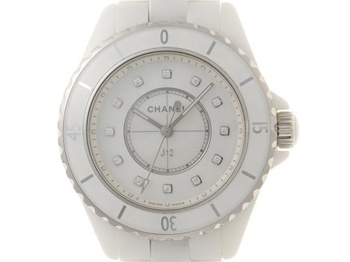 Chanel J12 12P Diamond H5704 【436】
