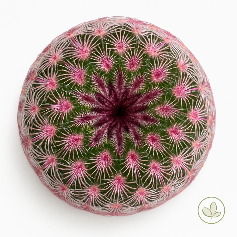 Rare Rainbow Cactus – 2" Echinocereus rubispinus, 3.5” Pot Live Succulent Plant - Image 1 of 4