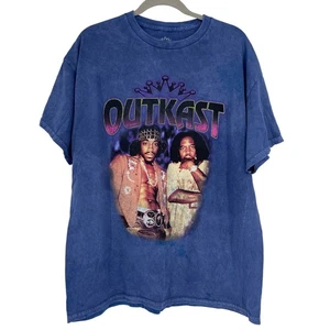 Official Merch Outkast T-Shirt Blue Acid Wash Size XL NWOT - Picture 1 of 9