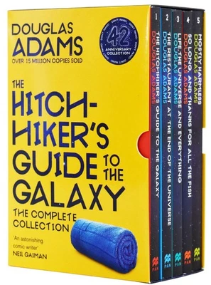 The Hitchhiker's Guide to the Galaxy: Complete Books 1-5 Box Set -  Fiction - PB - Image 1 of 4