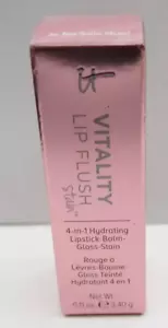 It Cosmetics Vitality Lip Flush Stain JE NE SAIS QUOI 4-in-1 Reviver 0,11 Oz. Neu im Karton - Bild 1 von 4