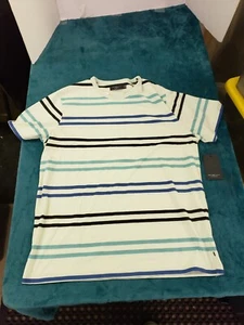 Junk Food Shirt Sz Extra Large Mens Striped Short Sleeve Crew neck NWT - Picture 1 of 11