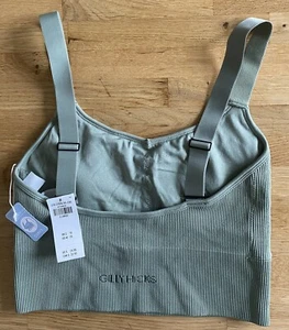 Gilly Hicks Womens Green Sports Bra - X Large Curvy - NEW WITH TAGS - Picture 1 of 3