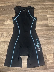 Run Breeze Tuta Triathlon Donna Media Nero/Blu #J - Foto 1 di 4