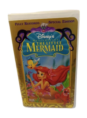 Disney VHS Tape Movie The Little Mermaid Rated G Special Edition Restored 1989 - Image 1 of 4