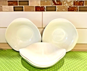 4er Set Zenix weiß modern Schüssel 8 oz Frankreich NEU - Bild 1 von 4