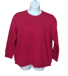 WOMEN'S JUST MY SIZE CREW NECK SWEATSHIRT-SIZE: 1X (16W) GG - Picture 1 of 3