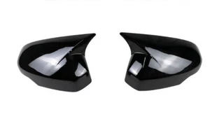 Gloss Black Side Rearview Mirror Caps Trim Cover For Honda CRV CR-V 2023-2025 - Picture 1 of 4