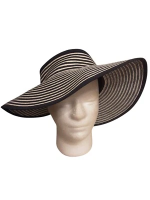 Sombrero Columbia Paja Parasol Ala Ancha Plegable para Fácil Viaje, Vacaciones. Foto 1 de 4