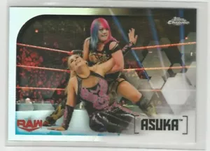 2020 Topps Chrome WWE Asuka Refractor #6 - Picture 1 of 2