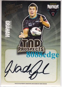 Select NRL Top Prospects 2009 #TP11: Wade Graham #/300 Signature Auto Panthers - Imagen 1 de 1