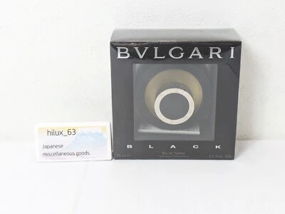 BVLGARI BLACK 2.5oz EDT Spray for Men 100% AUTHENTIC eau de toilette fragrance  - Image 1 of 4